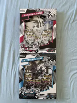Pokemon Coffret Classeur Ev 10.5 Flamme Blanche Et Foudre Noire - Image 1