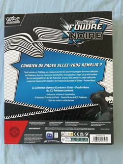 Pokemon Coffret Classeur Ev 10.5 Flamme Blanche Et Foudre Noire - Image 5