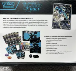 Pokemon TCG Scarlet and Violet 10.5 Black Bolt Elite Trainer Box ETB - Image 3