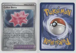 Colbur Berry Reverse Foil Pokemon SV08: Surging Sparks #168 0i4k - Image 3