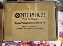 One Piece Card Game English Version - 2nd Anniversary Set Brand New & Sealed - Image 1