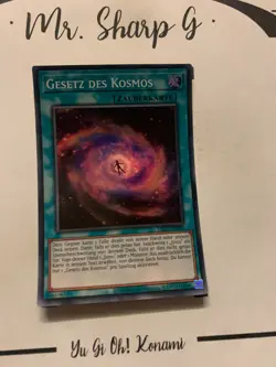 GESETZ DES KOSMOS - LED7-DE035 DEUTSCH Yu-Gi-Oh! CARD SUPER RARE HOLO KONAMI - Image 4