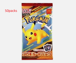 Pokemon Card McDonald's Promo 50 Pack Pikachu 020/M-P and Random Card Japanese - Image 1