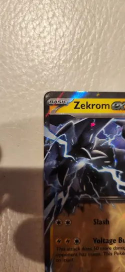 Zekrom ex 034/086 Black Bolt & White Flare Double Rare Holo Pokemon TCG NM/M - Image 2