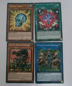 4x 1st Edition Yu-Gi-Oh! TCG Card - Secret And Ultra Rare Mint/NM Playset - Image 2