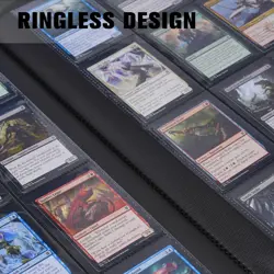 Card Binder 16 Pocket,Trading Card Binder Holds up to 1408 Cards with 44 Slee... - Image 5