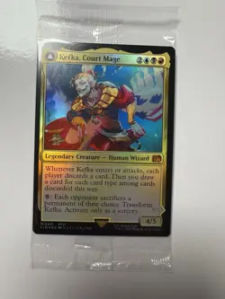 Kefka, Court Mage Prerelease Promo Stamped Magic MTG FIN Final Fantasy Foil NM - Image 1