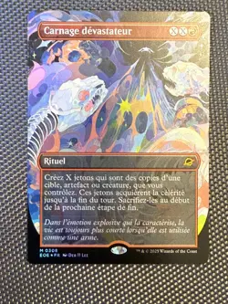 MTG EOE Surreal Space 308 - Devastating Onslaught FOIL FR - NM French - Image 1