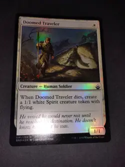 Doomed Traveler FOIL MTG - Image 1