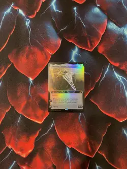 Dawnsire, Sunstar Dreadnought Extended Art - Foil - NM - MTG Magic the Gathering - Image 1