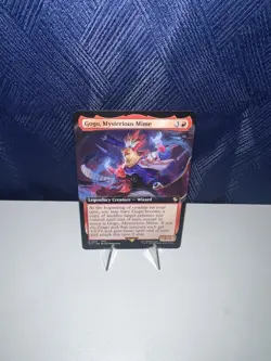 1x Extended Art Gogo, Mysterious Mime, MTG, Final Fantasy, Magic, 153 NM x1 - Image 1