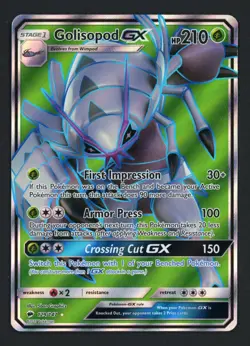 Golisopod GX 129/147 Burning Shadows Ultra Rare Full Art Pokemon TCG - Image 1