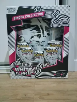 Pokemon TCG Scarlet & Violet White Flare Binder Collection IN HAND✅ - Image 1
