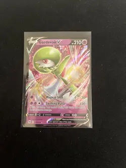 2020 Pokemon TCG Gardevoir V 16/73 Champions Path Holo NM - Image 1