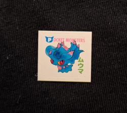 Misdreavus Pokemon Rare Sticker Ciao Appendix Supplement Johto Seal Japanese - Image 1