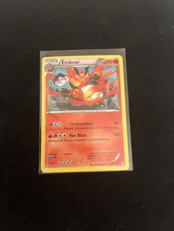 2012 Pokemon TCG Emboar 26/149 Boundaries Crossed Holo NM - Image 1