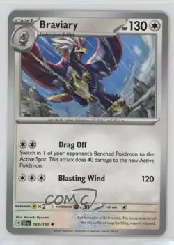 Braviary Pokemon SV08: Surging Sparks #153 13lr - Image 1