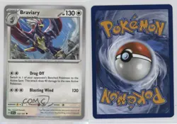 Braviary Pokemon SV08: Surging Sparks #153 13lr - Image 3