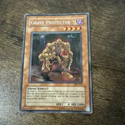 Grave Protector AST-077 Yu-Gi-Oh! Light Play Unlimited Yugioh LP - Image 1