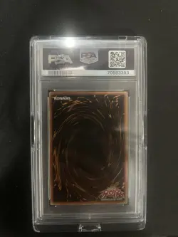 Yugioh - Korean - Blue-Eyes White Dragon - 15AX-KRY07 - Millennium Rare - PSA 10 - Image 2