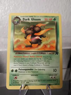 Pokemon - Team Rocket - Dark Gloom 36/82 Uncommon LP/NM Card - Image 1