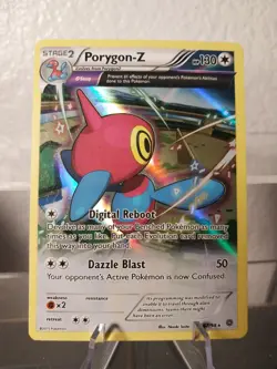 Pokemon - XY Ancient Origins - Porygon-Z 67/98 Holo LP Card - Image 1