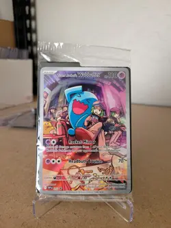 Pokemon Team Rocket's Wobbuffet 203 Black Star Promo Holo - Sealed NM - Image 1