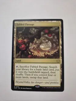 Fabled Passage MTG Magic the Gathering Bloomburrow Regular Card - Image 2