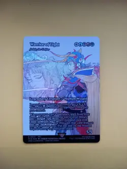 Magic MTG Final Fantasy Warrior of Light (Jodah) #17 *FOIL* Through The Ages - Image 1