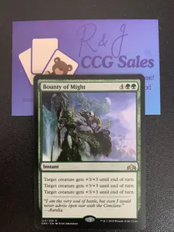 Bounty of Might - Guilds of Ravinca - MTG - Near Mint - Image 1
