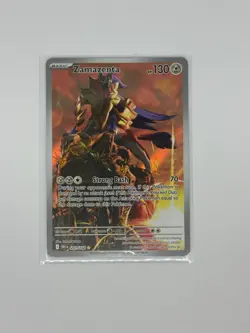 Pokemon Zamazenta 201/182 Destined Rivals Full Art IR Holo Pack Fresh - Image 1
