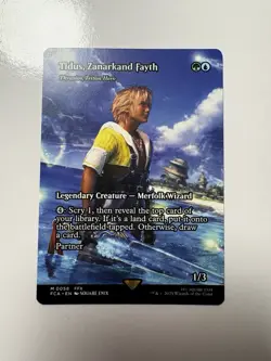 Tidus, Zanarkand Fayth, BORDERLESS, Thrasios, Triton Hero FCA 0058 NM MTG Magic - Image 1