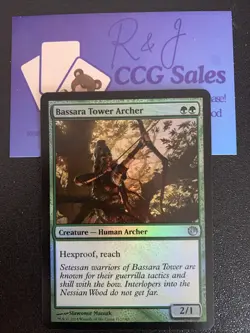 Bassara Tower Archer FOIL - Journey into Nyx - Near Mint - MTG - Image 1