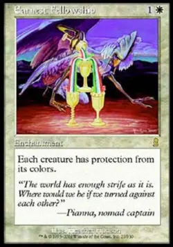 Earnest Fellowship - Medium Play MTG Odyssey - Image 1