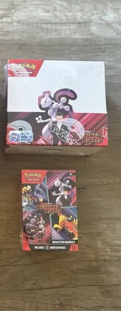 Pokemon Destined Rivals 🌟 SEALED Booster Box & Bundle - FAST SHIP ✅ - Image 1