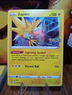 2022 Pokemon Go Zapdos #029 VLP-NM - Image 1