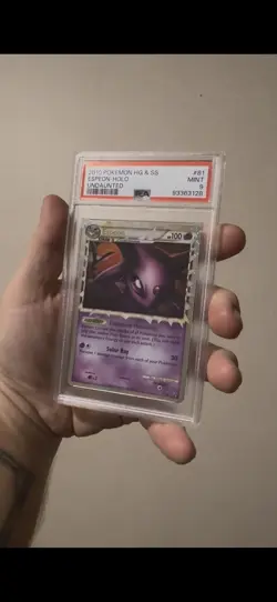 ESPEON 2010 POKEMON UNDAUNTED HG & SS #81 ULTRA RARE - PSA 9 MINT - Image 4