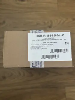 POKEMON TCG Paldea Evolved Scarlet & Violet Sealed 12 x half Booster Box Case - Image 1