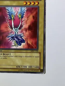 Yugioh Harpie Lady (Original Artwork) Metal Raiders 1st Edition MRD-008 - Image 4