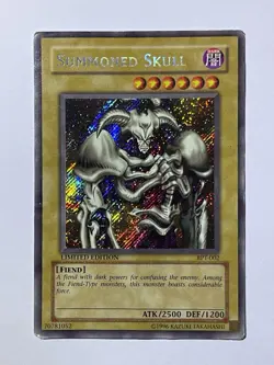 Yugioh Summoned Skull Secret Rare Limited Edition BPT-002 Heavy DMG Water DMG - Image 4