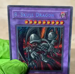 Yugioh B. Skull Dragon Secret Rare Limited Edition BPT-006 Heavily Played - Image 2