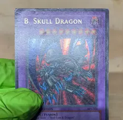 Yugioh B. Skull Dragon Secret Rare Limited Edition BPT-006 Heavily Played - Image 3