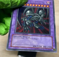 Yugioh B. Skull Dragon Secret Rare Limited Edition BPT-006 Heavily Played - Image 4
