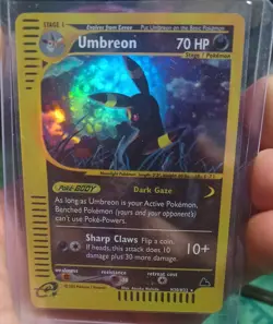 Affordable Umbreon H30/H32 Skyridge Holo Rare Pokemon FAN ART Pokemon - Image 1