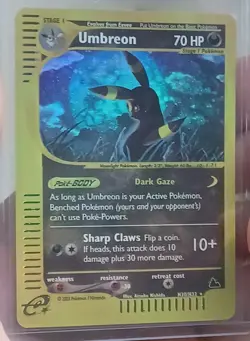 Affordable Umbreon H30/H32 Skyridge Holo Rare Pokemon FAN ART Pokemon - Image 5