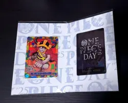 2025 One Piece Card Game ELBAPH DON!! Card + Luffy Promo Set One Piece Day JP - Image 2