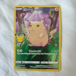 Pokemon TCG Celebrations Pikachu Holo Rare Card 005/025 NM/Mint Condition - Image 1