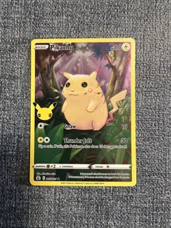 Pokemon TCG Celebrations Pikachu Holo Rare Card 005/025 NM/Mint Condition - Image 1