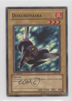 Dokuroyaiba 1st Ed. YuGiOh Pharaoh's Servant #PSV-099 2002 1t5 - Image 1
