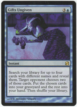 1x Gifts Ungiven MTG Modern Masters 2013 Moderately Played - Image 1